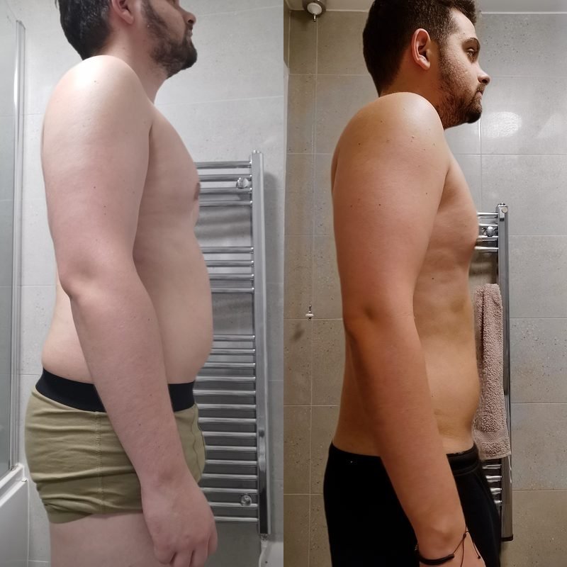 Transformación física real de un cliente del programa FSC+30 — antes y después
