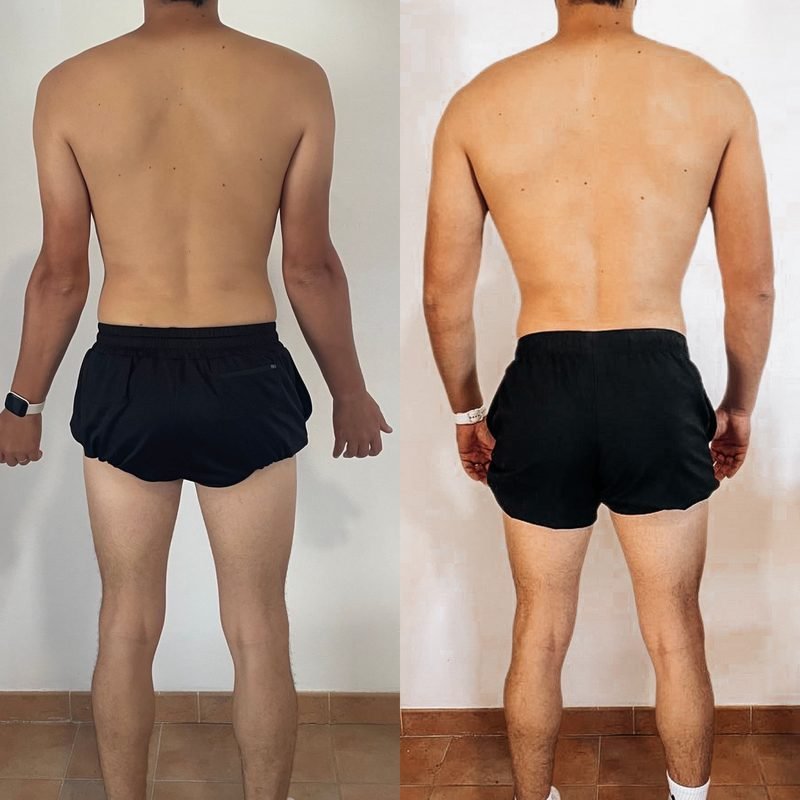 Transformación física real de un cliente del programa FSC+30 — antes y después