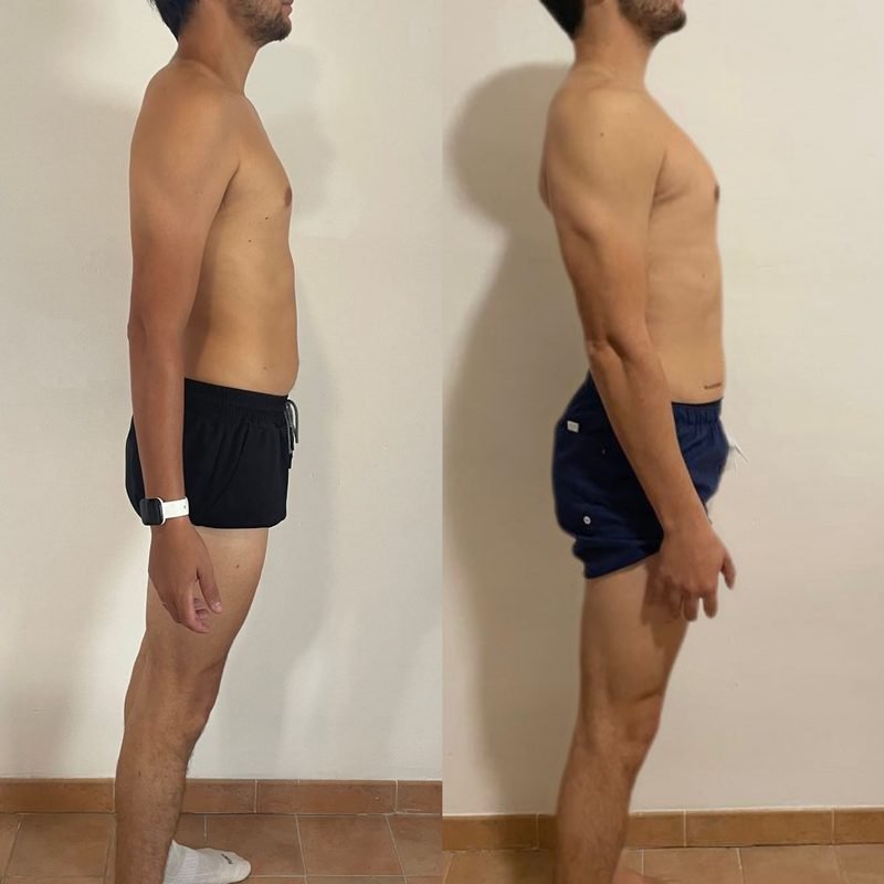 Transformación física real de un cliente del programa FSC+30 — antes y después