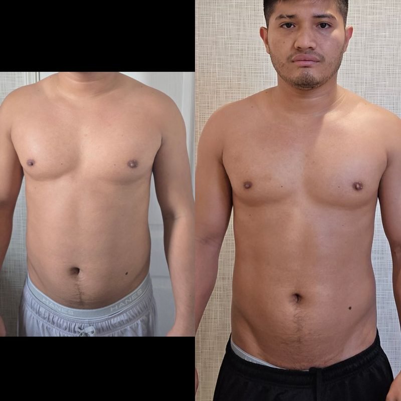Transformación física real de un cliente del programa FSC+30 — antes y después