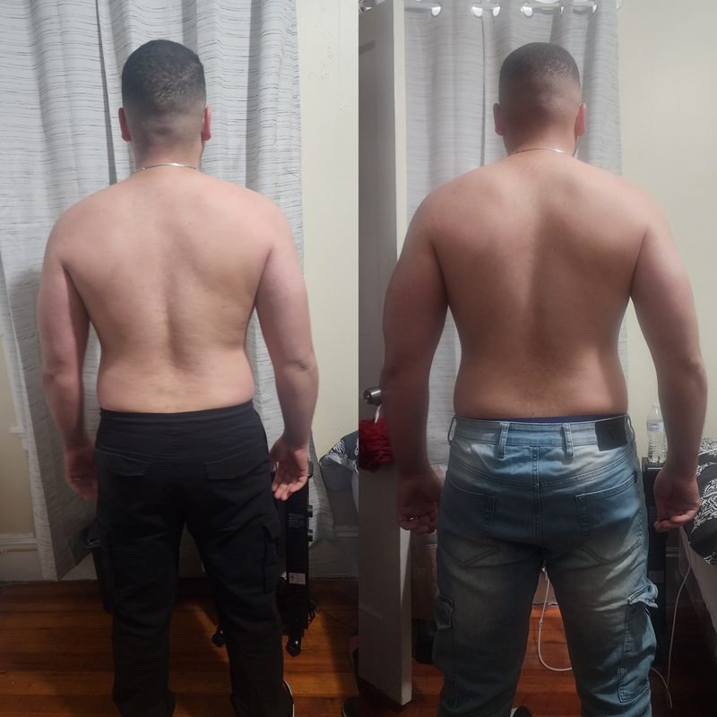 Transformación física real de un cliente del programa FSC+30 — antes y después